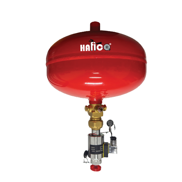 Bình cầu kích hoạt bằng van điện từ khí FK-5-1-12, HFC-227ea