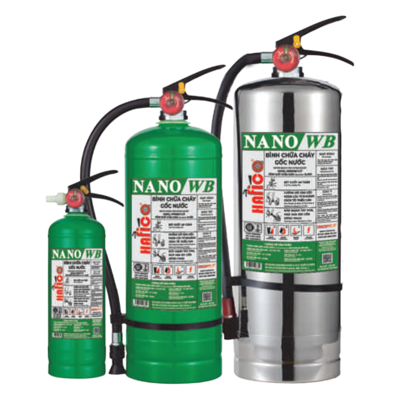 Bình chữa cháy gốc nước NANO/WB 2L HAFICO