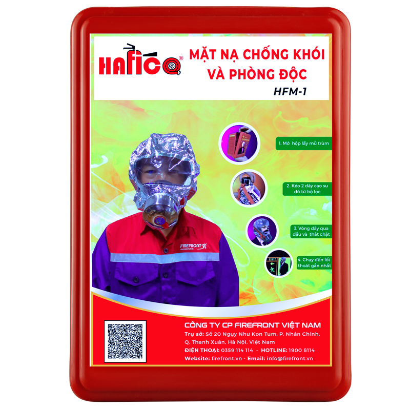 Mặt nạ phòng độc Hafico HFM-1