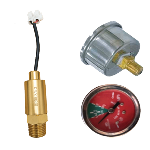 Công tắc áp lực Hafico HFSW và đồng hồ đo áp suất Hafico HFPG