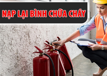 Nạp lại bình chữa cháy