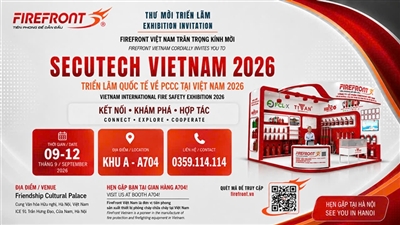 FireFront Việt Nam trân trọng kính mời quý khách hàng và đối tác tham dự triển lãm quốc tế Secutech Việt Nam 2026 !!! FireFront Việt Nam trân trọng kính mời quý khách hàng và đối tác tham dự triển lãm quốc tế Secutech Việt Nam 2026 !!!